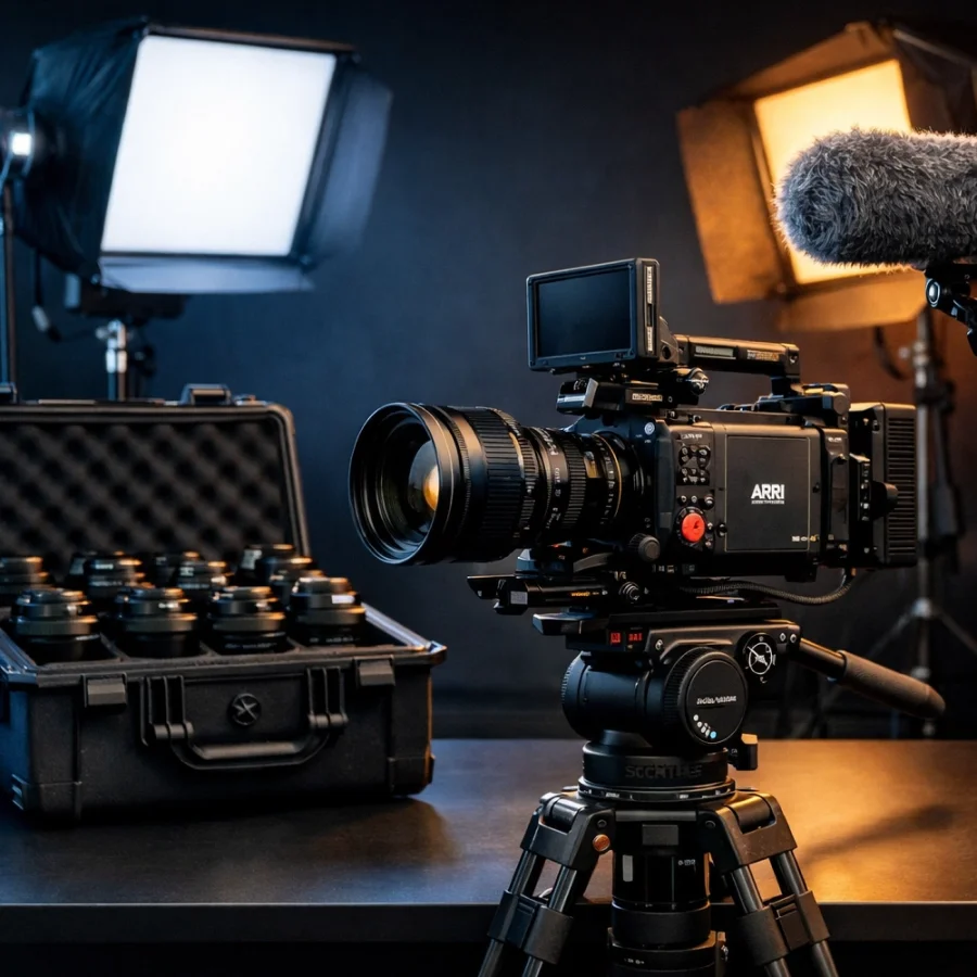 Alquiler de equipos de cine