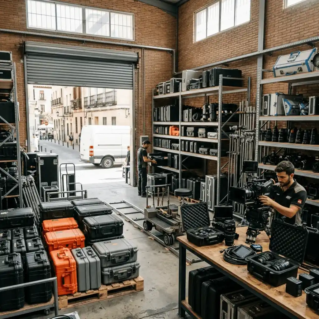 Alquiler de equipos de cine en Madrid