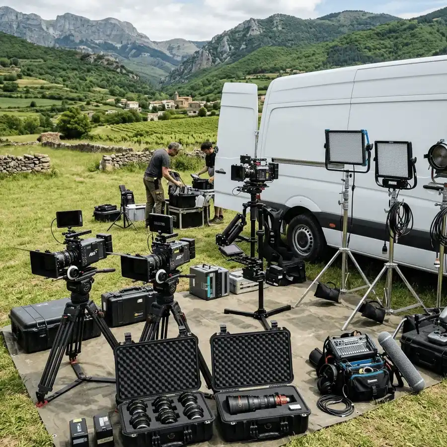 Alquiler de equipos de cine en Navarra