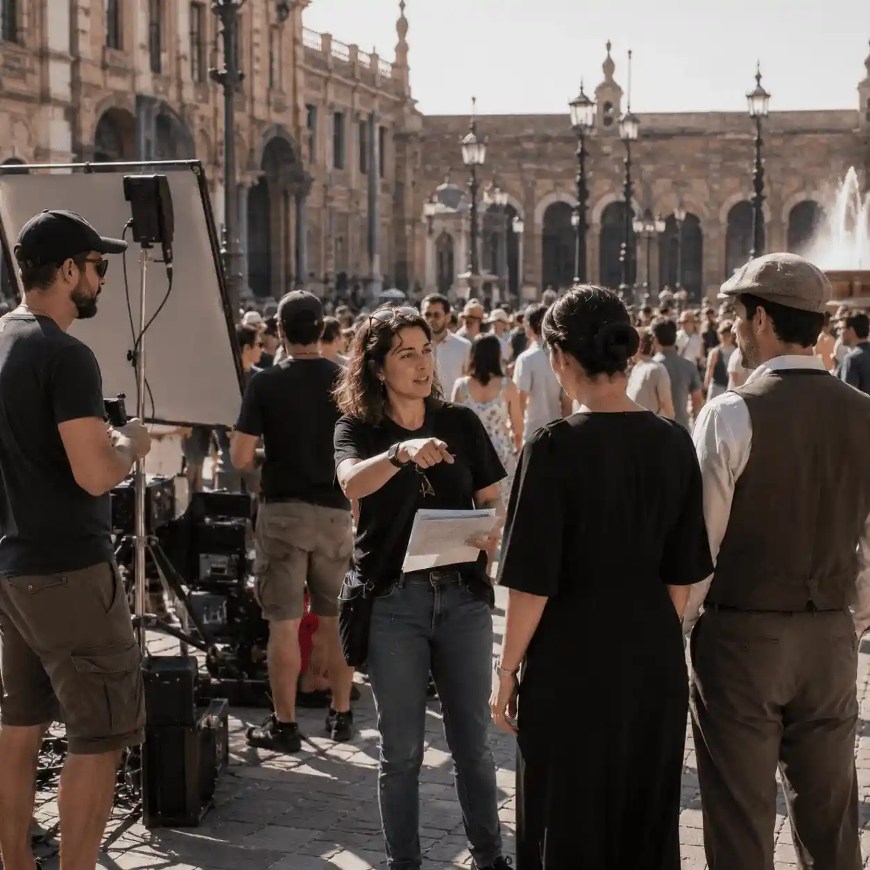 Casting y coordinación de extras en Sevilla para rodajes​
