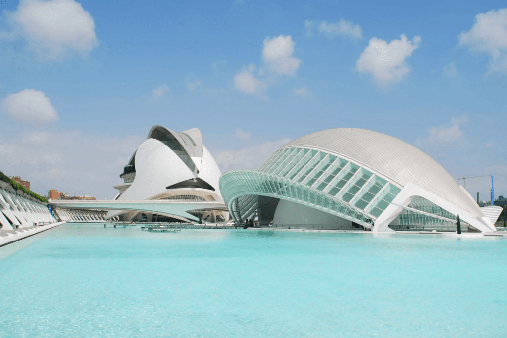 Ciudad de las Artes y las Ciencias en Valencia