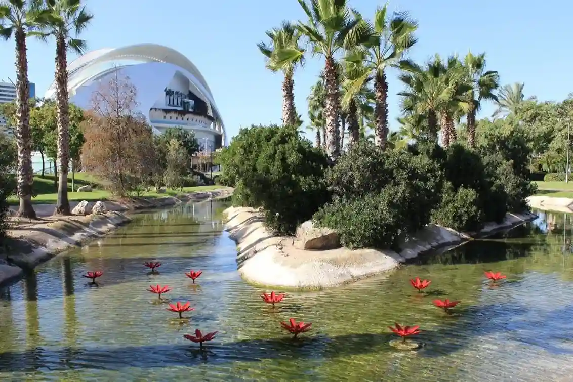 Jardín del Turia en Valencia
