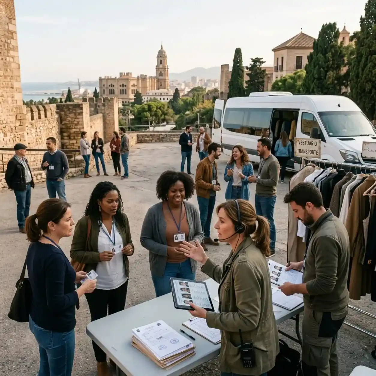Casting y coordinación de figuración en Málaga