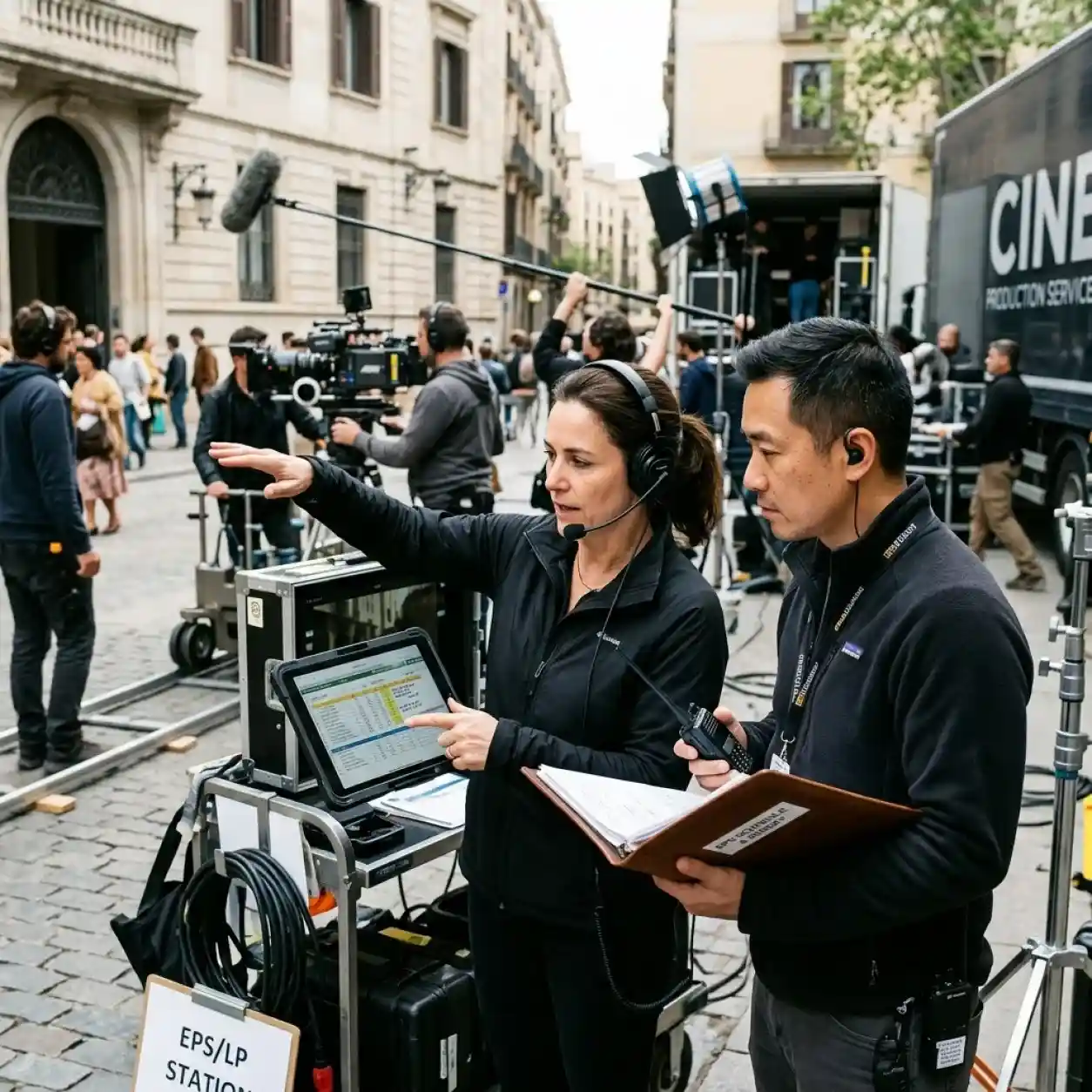 Producción ejecutiva y line producing