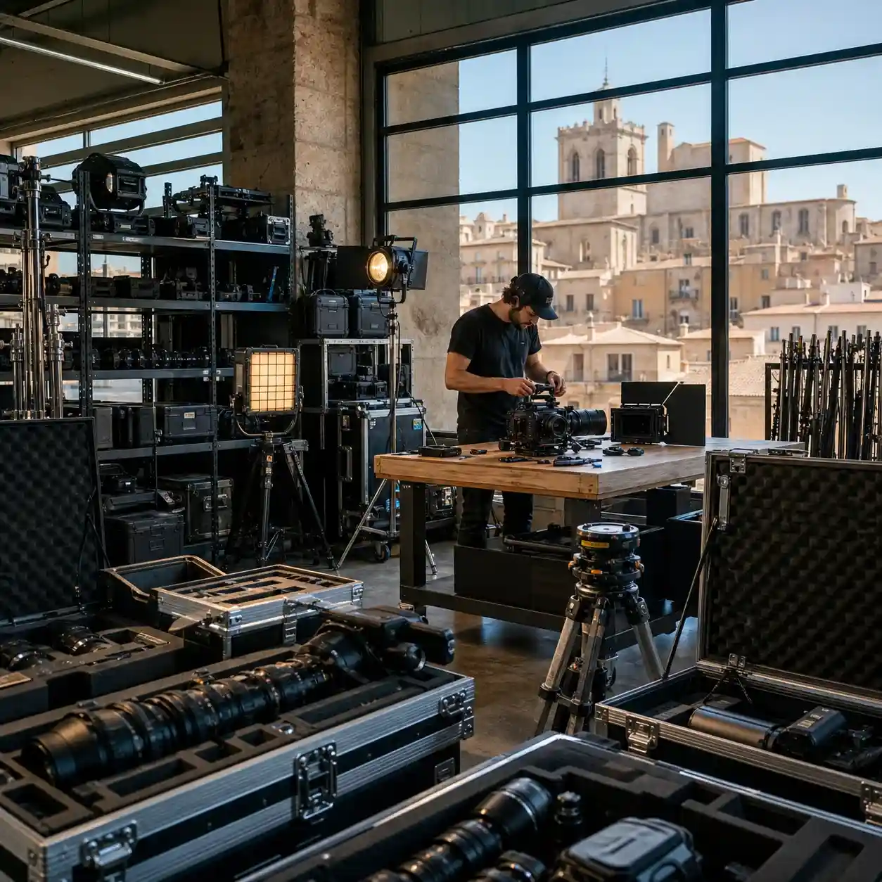 Alquiler de equipos de cine en Tarragona