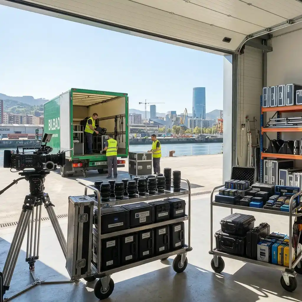 Alquiler de equipos de cine en Bilbao