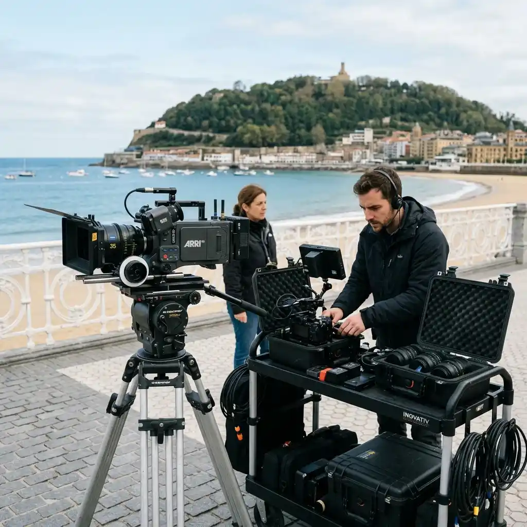 Alquiler de equipos de cine en San Sebastián