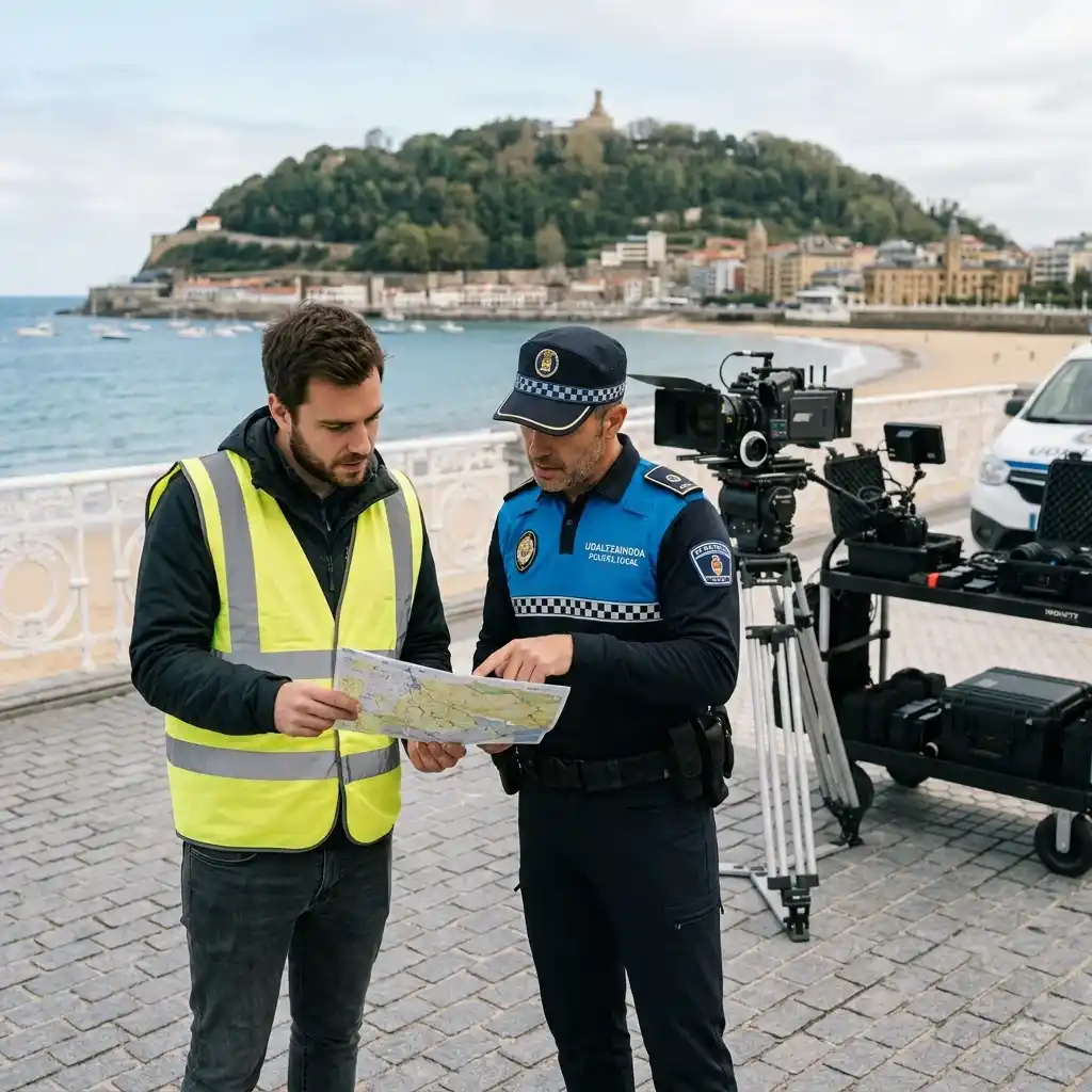 Localizaciones en San Sebastián y gestión de permisos