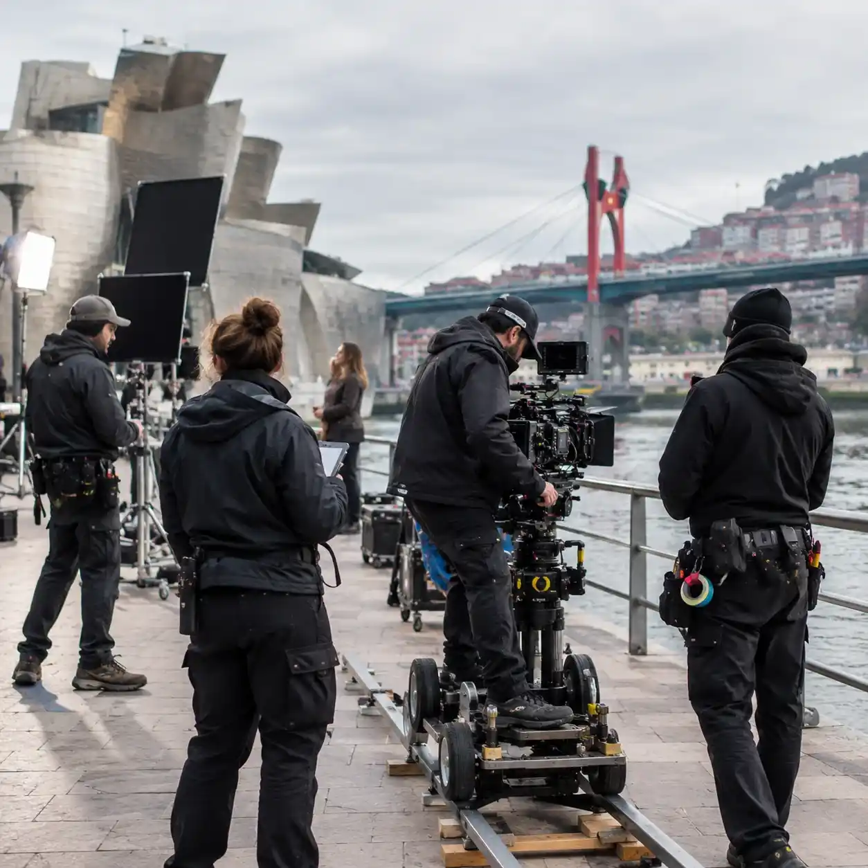 Crew técnico local para rodajes en Bilbao
